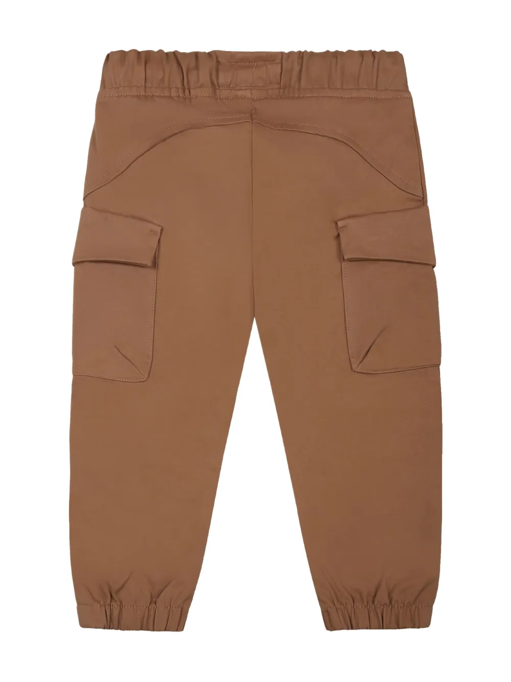 Calvin Klein Kids logo-embroidered cargo trousers - Bruin