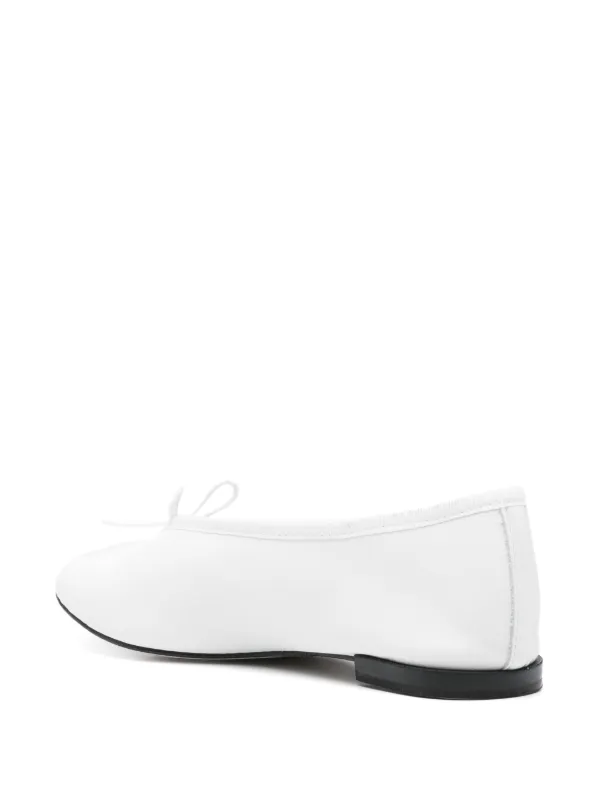 Marine Serre x Camille Repetto Lilouh Ballet Flats | White | FARFETCH