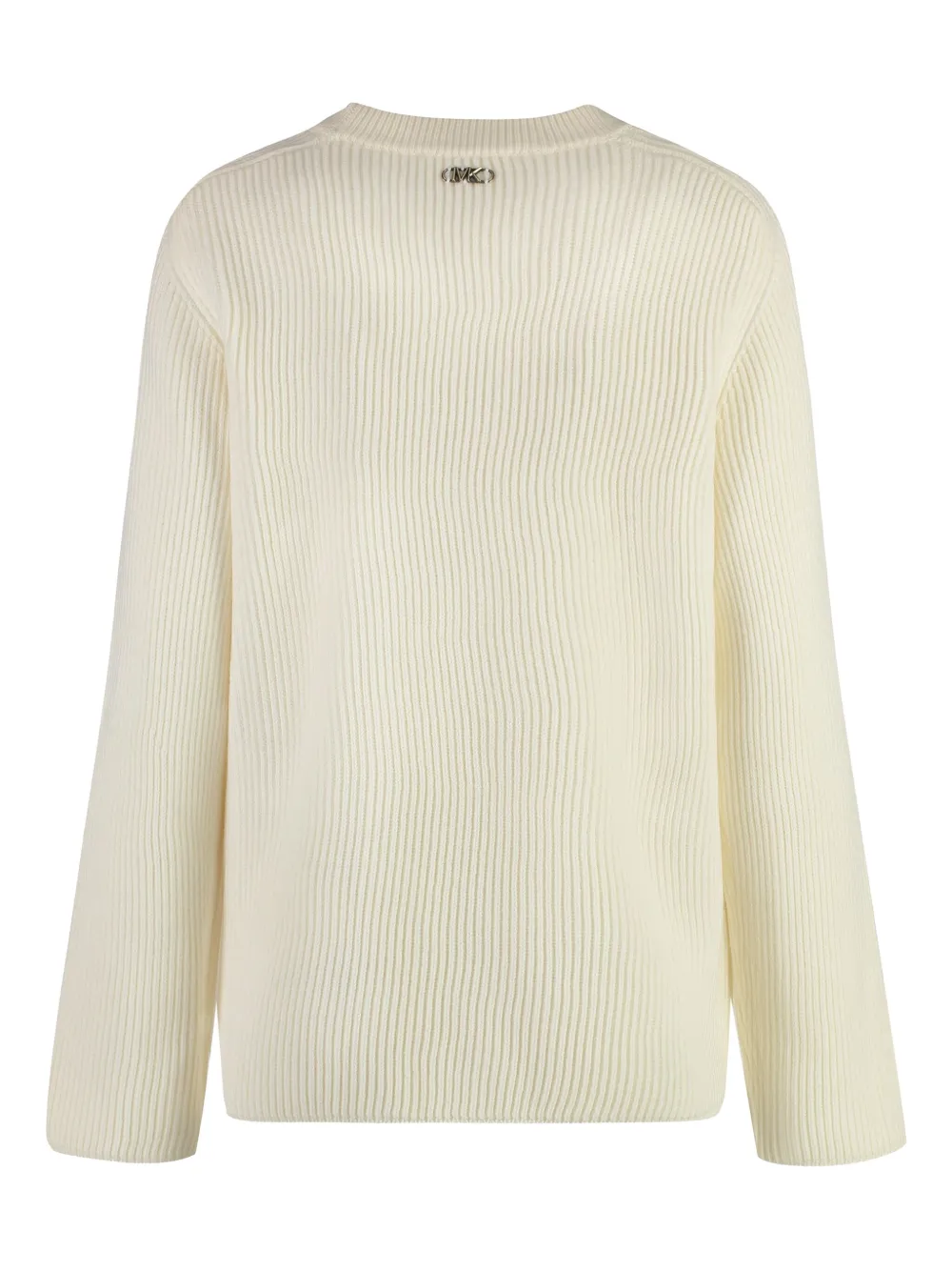 Michael Kors Wollen trui met ronde hals Beige