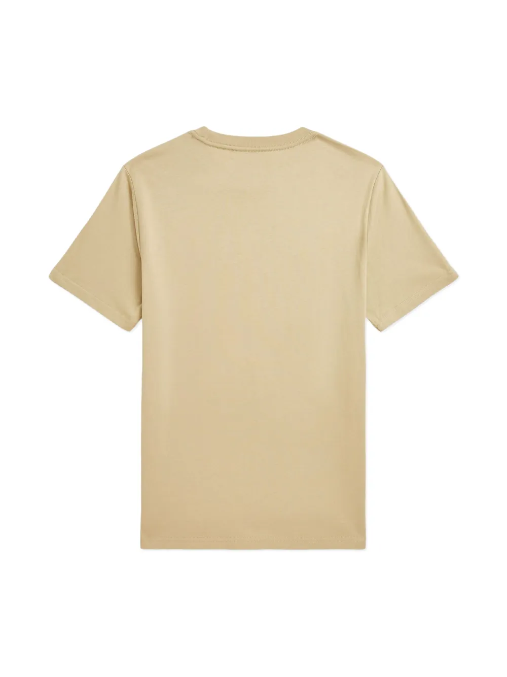 POLO RALPH LAUREN KIDS logo-embroidered T-shirt - Beige