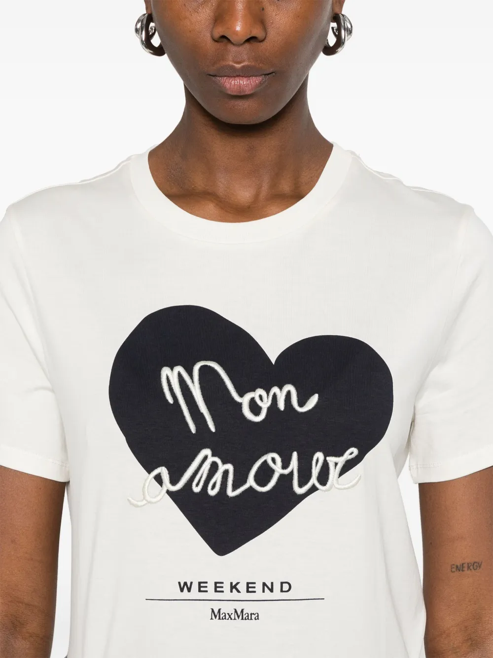 Weekend Max Mara Vello T-shirt Beige