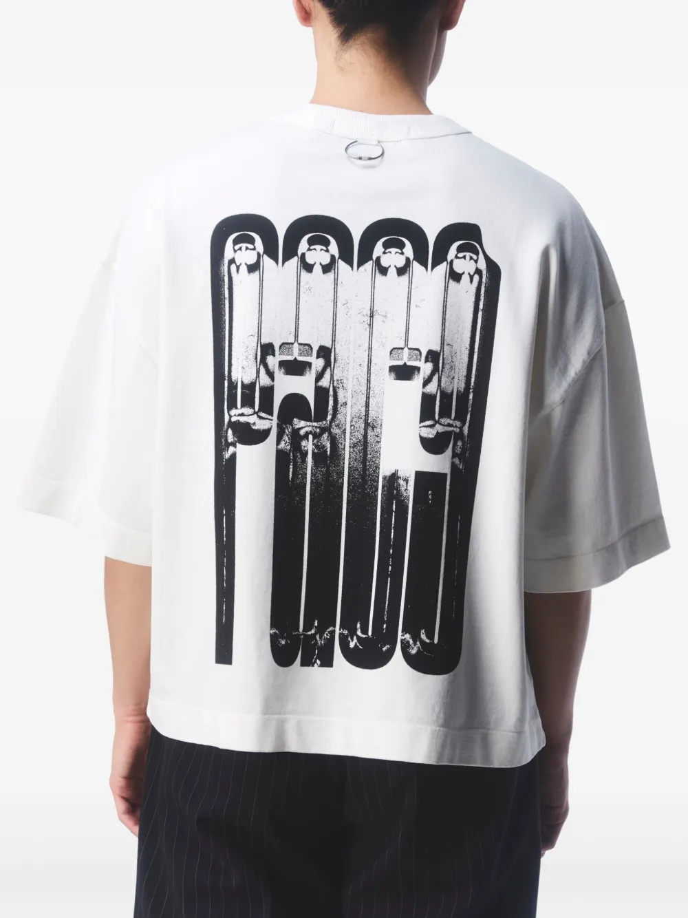 PACE Katoenen T-shirt Wit