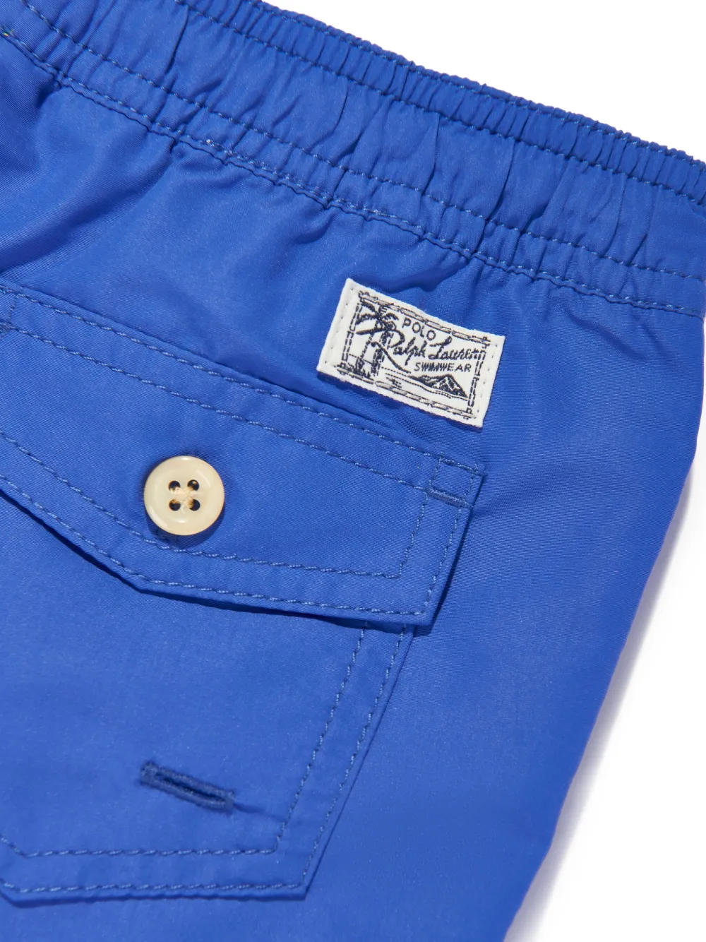 POLO RALPH LAUREN KIDS Zwembroek met geborduurd logo Blauw