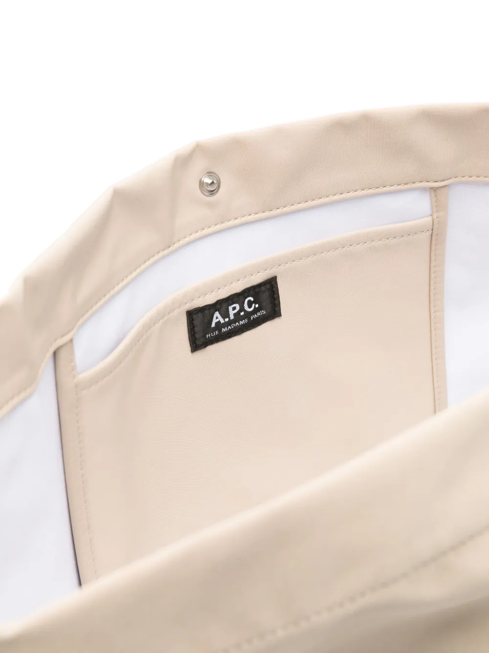A.P.C. Journal schoudertas Beige