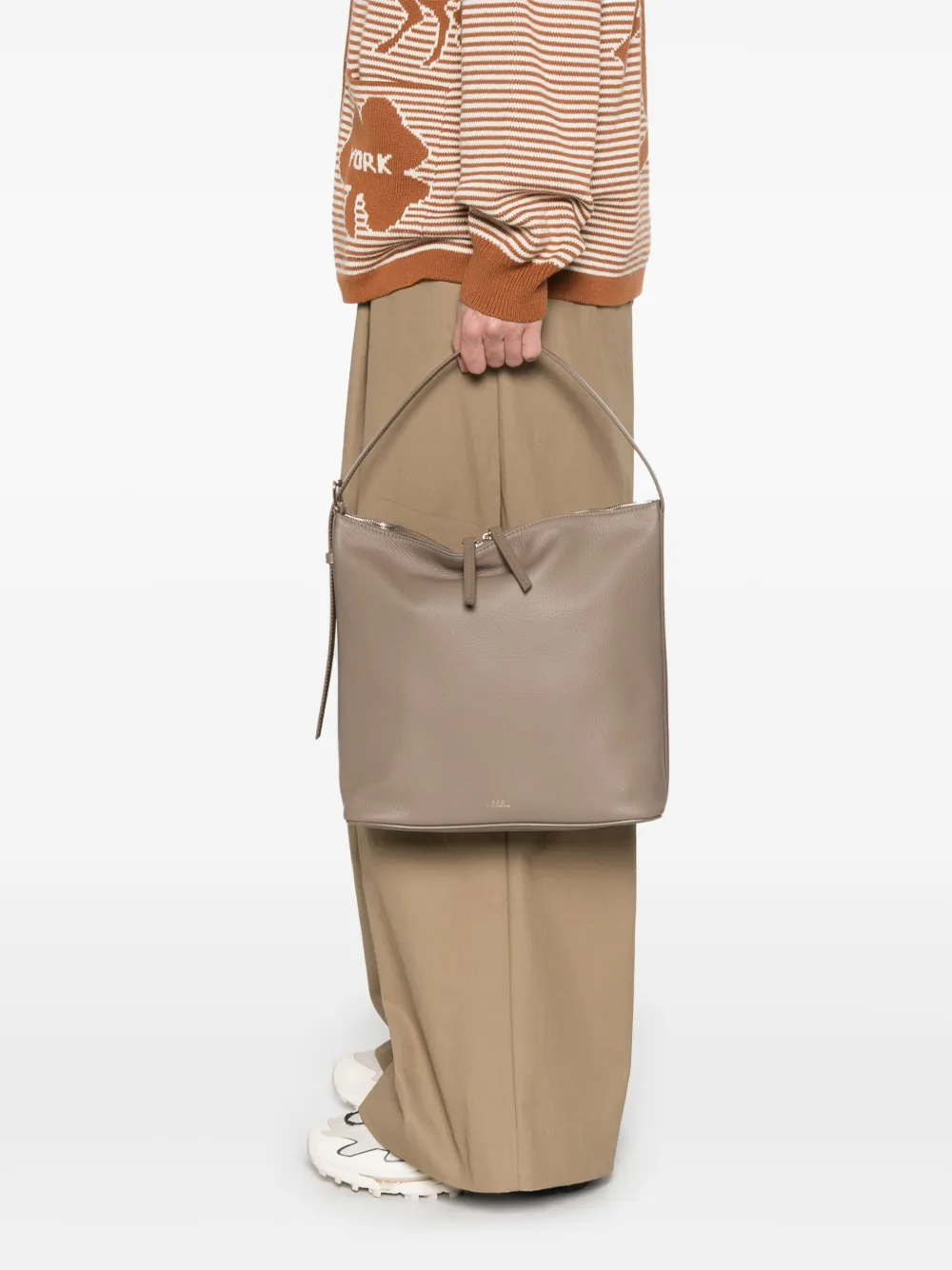 A.P.C. Vera shoulder bag - Beige