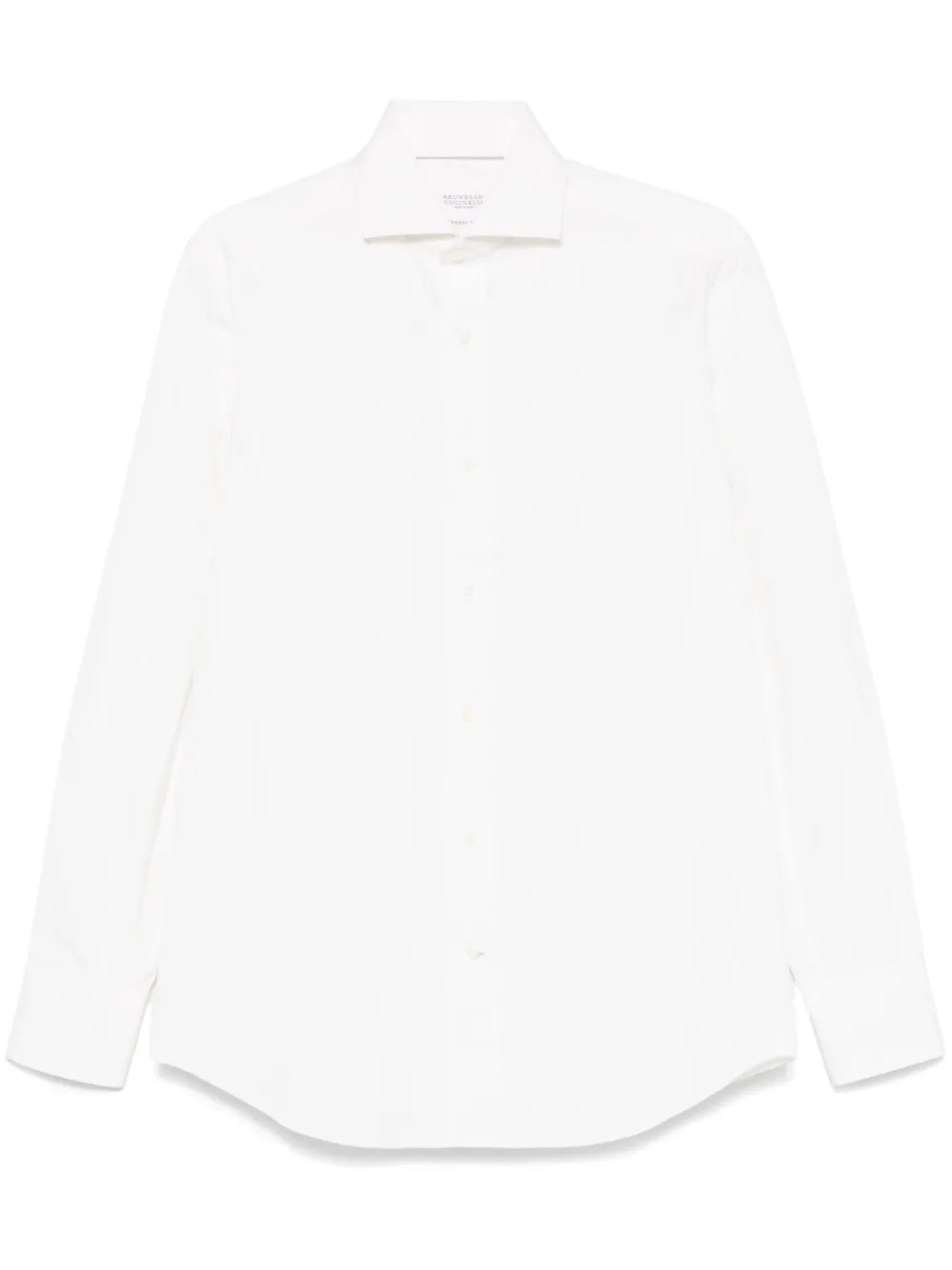 Brunello Cucinelli chemise en coton | tons neutres | Image 1