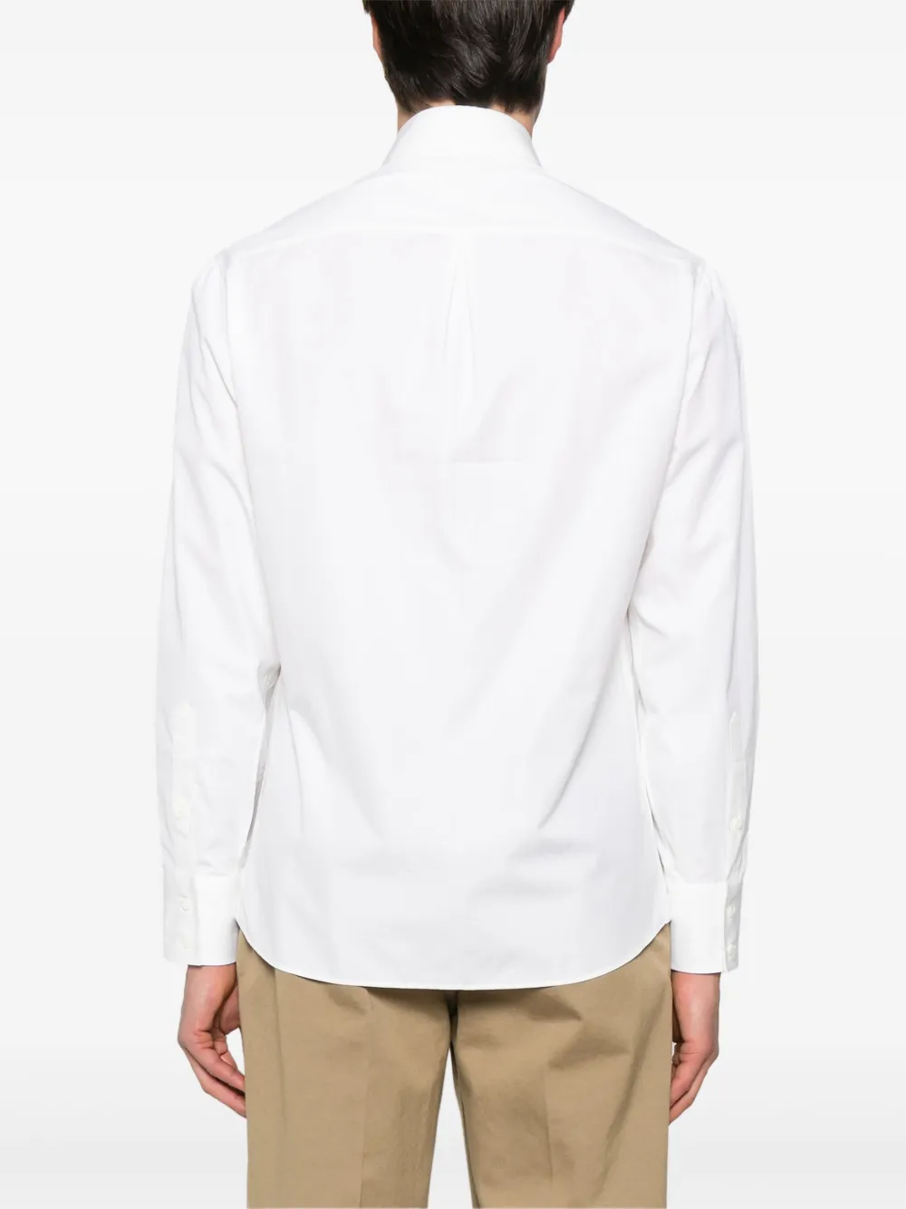 Brunello Cucinelli Katoenen overhemd Beige