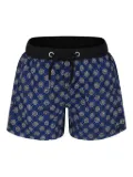 MC2 Saint Barth Kids Inter-print swim shorts - Blue