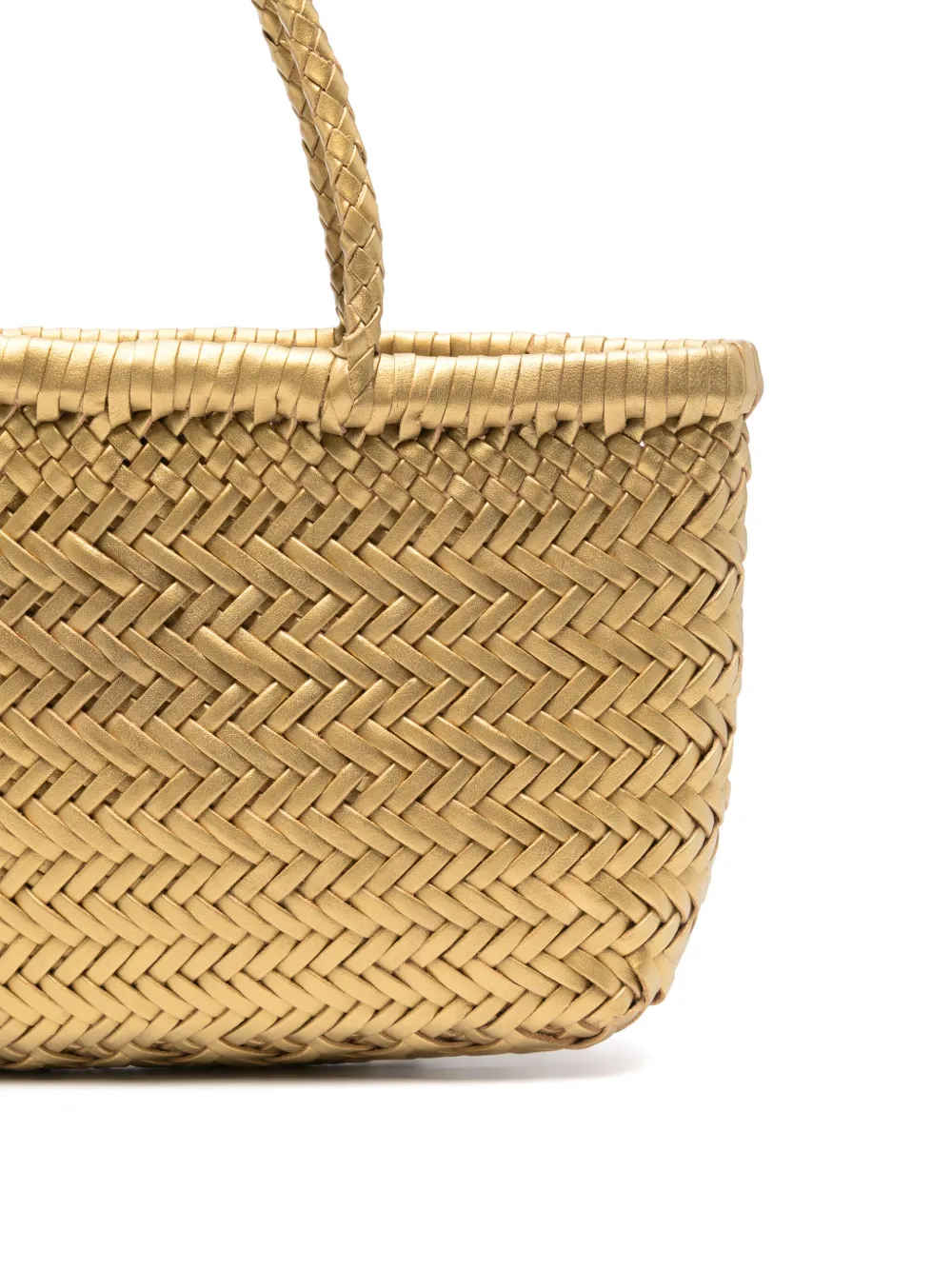 DRAGON DIFFUSION Flat Gora kleine shopper Goud