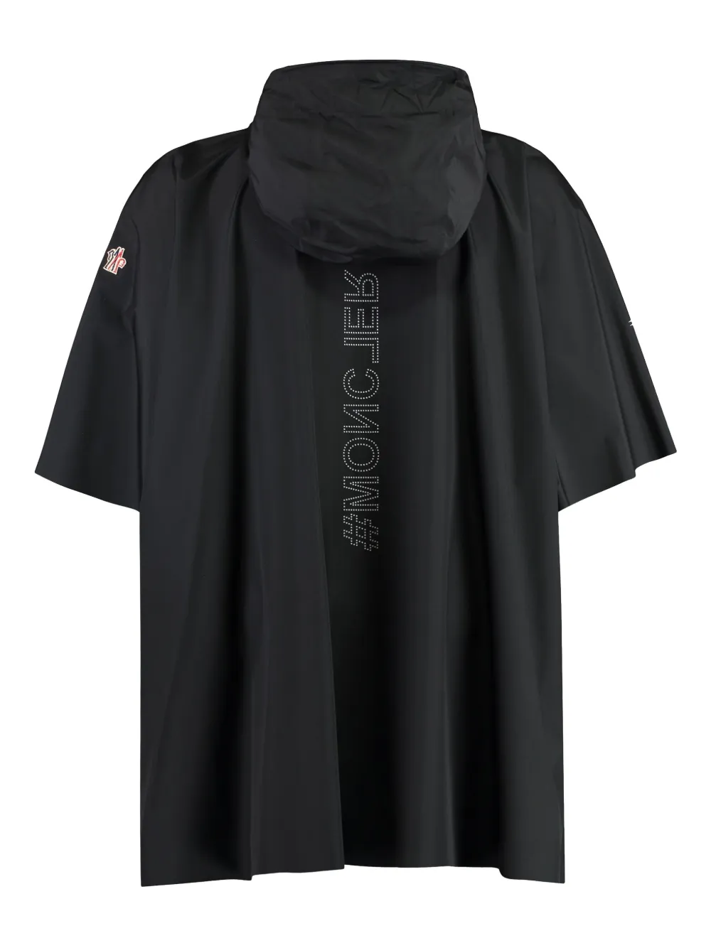 Moncler Grenoble Bever cape - Zwart