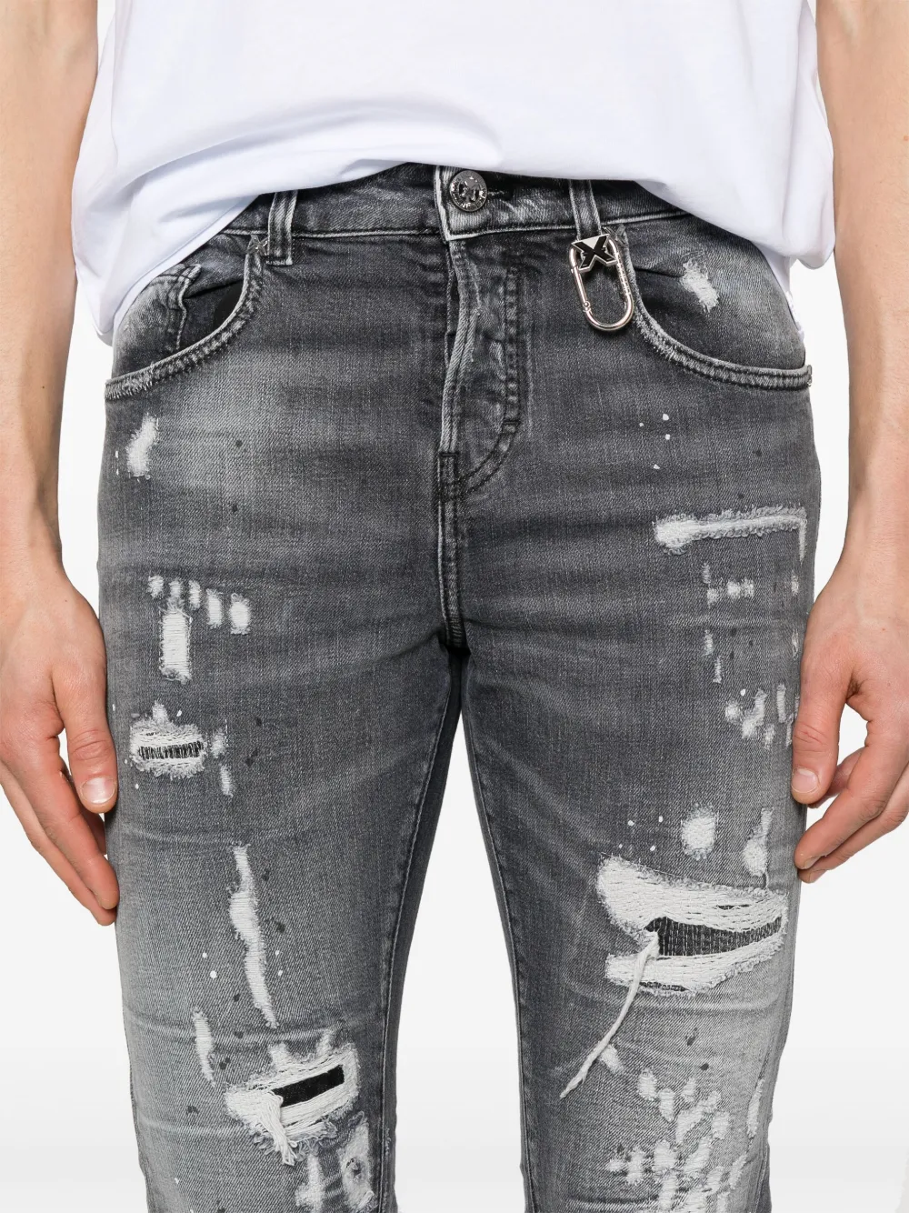 John Richmond Sky jeans Zwart