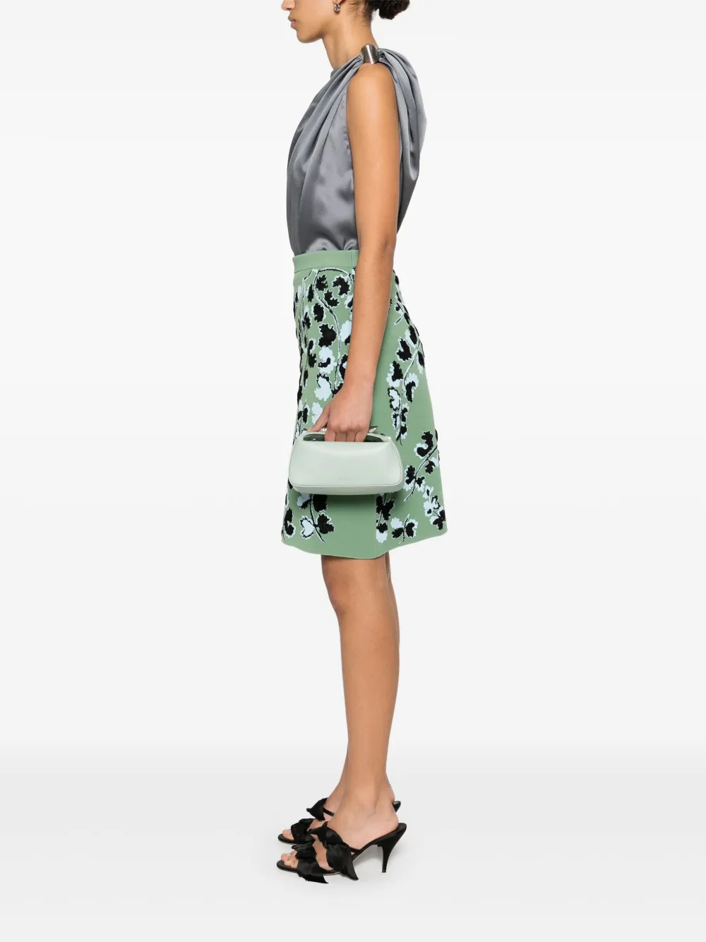 Lanvin Haute Séquence clutch - Groen