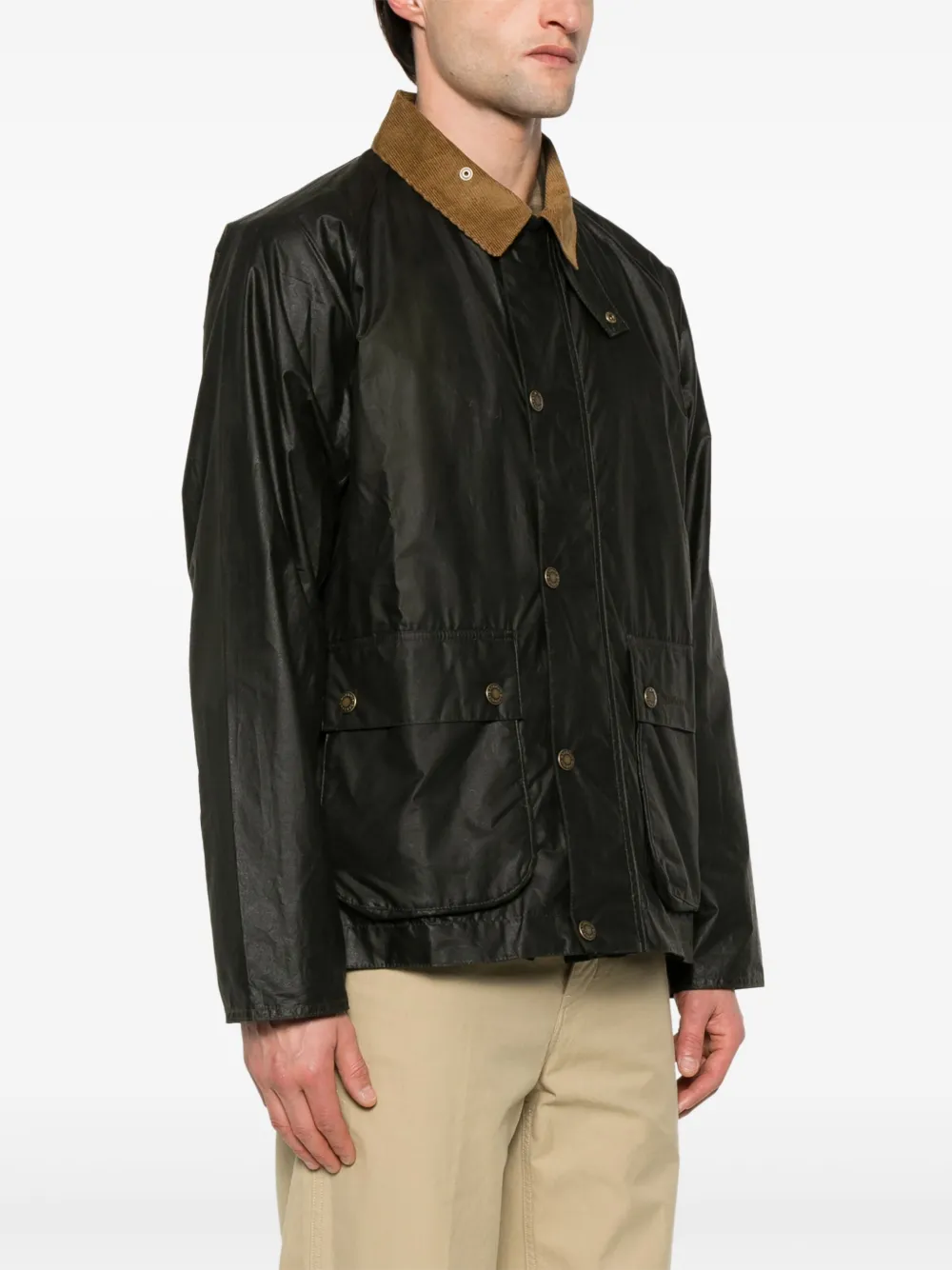 Barbour Bedale jack Groen