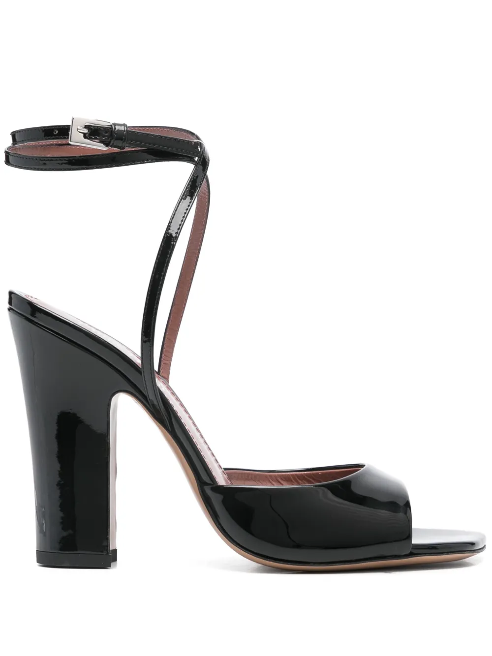 Paris Texas 105mm Lara sandals Black