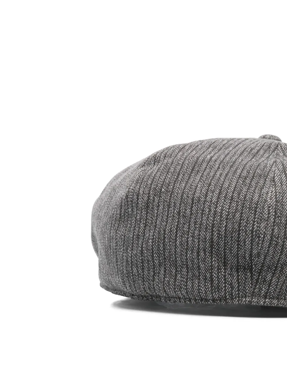 TAIGA TAKAHASHI striped baker boy hat - Grijs