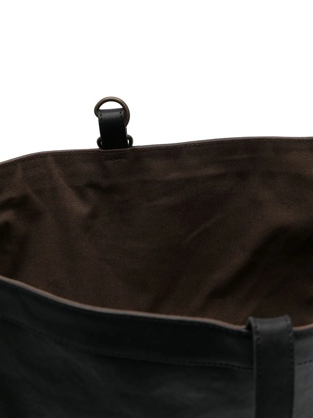 TAIGA TAKAHASHI Small Lot. 018 Newsboy Shoulder Bag | Black