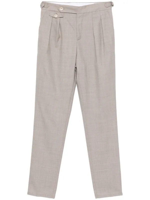 【★カジュアル★】Brunello Cucinelli ☆ テーパードパンツ Brunello Cucinelli テーパードパンツ | ブラウン | FARFETCH JP