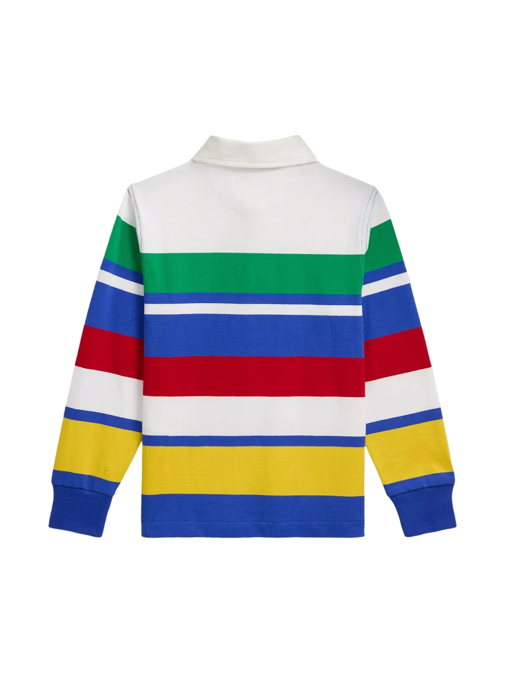 POLO RALPH LAUREN KIDS The Iconic Rugby shirt - Blauw