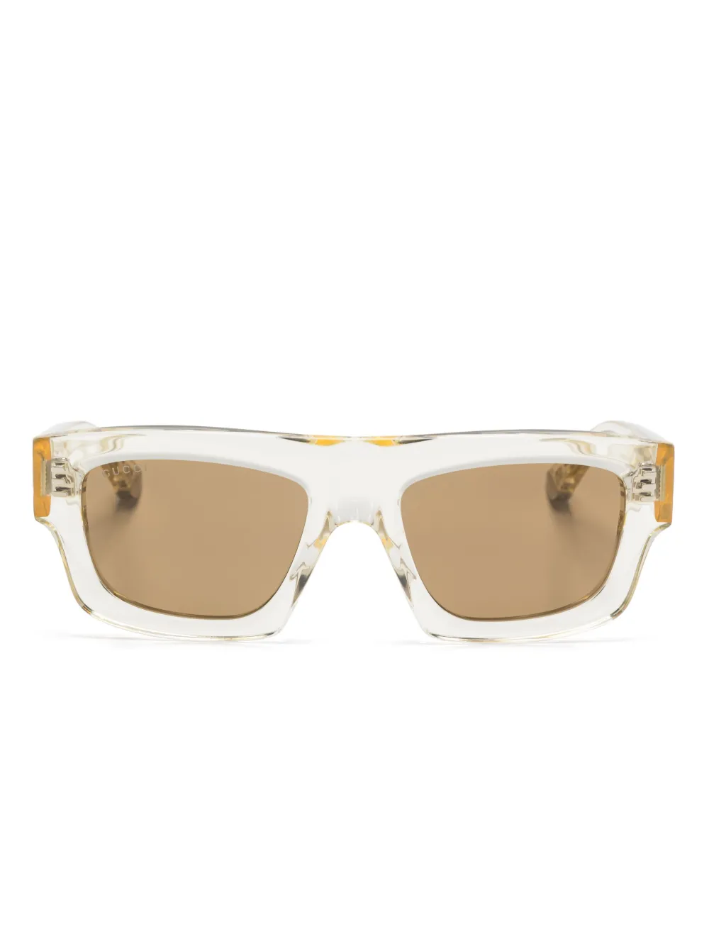 Gucci square-frame sunglasses | Yellow | Image 1