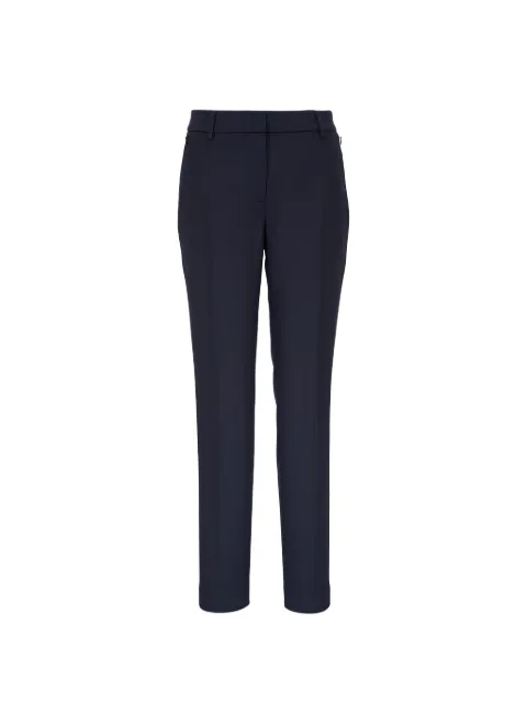 Akris pantalones rectos con pinzas