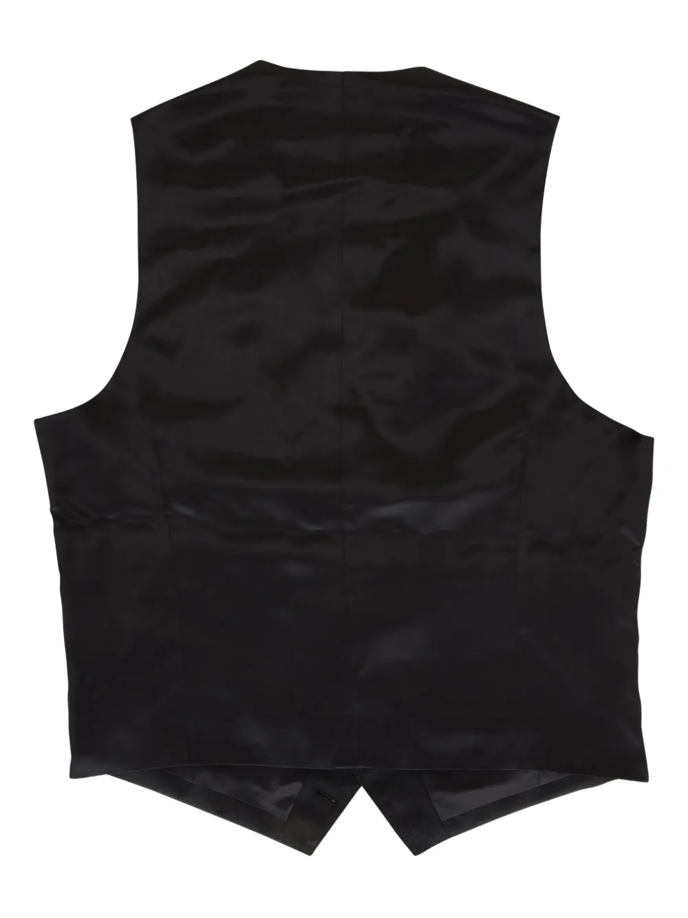 Atelier Munro Button-fastening Waistcoat In Black