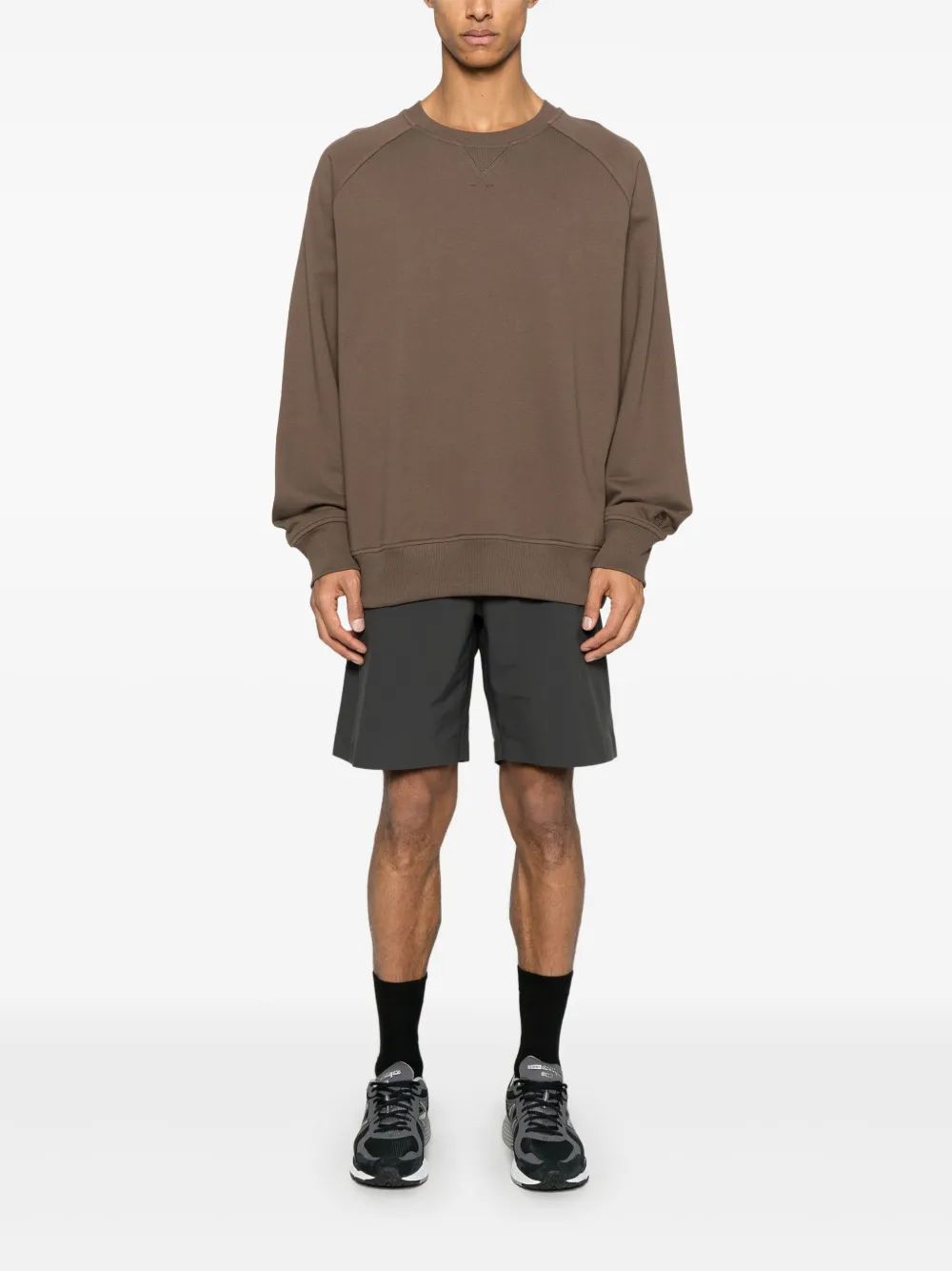 The North Face Sweater met logo - Bruin