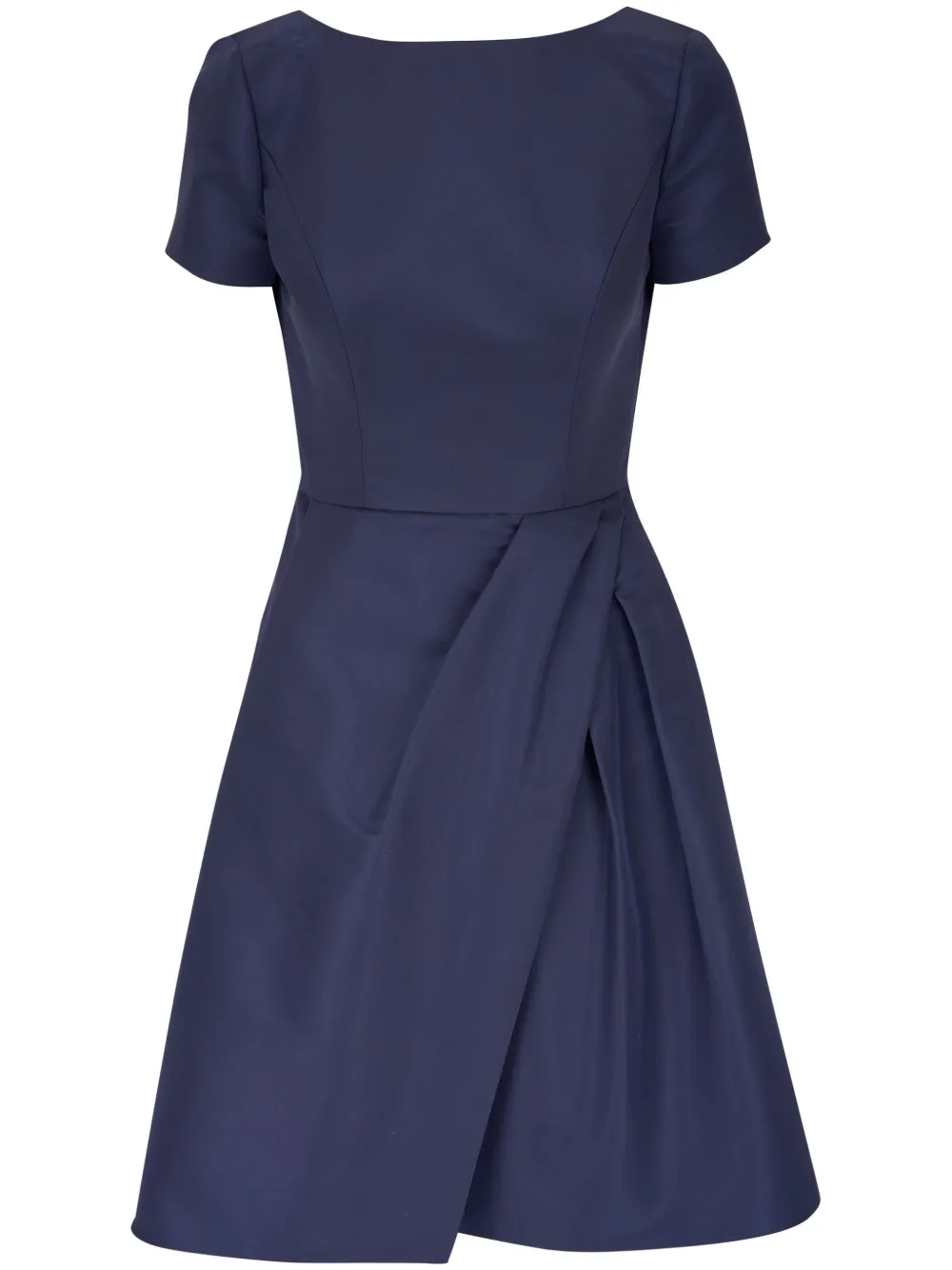 Carolina Herrera Zijden mini-jurk Blauw