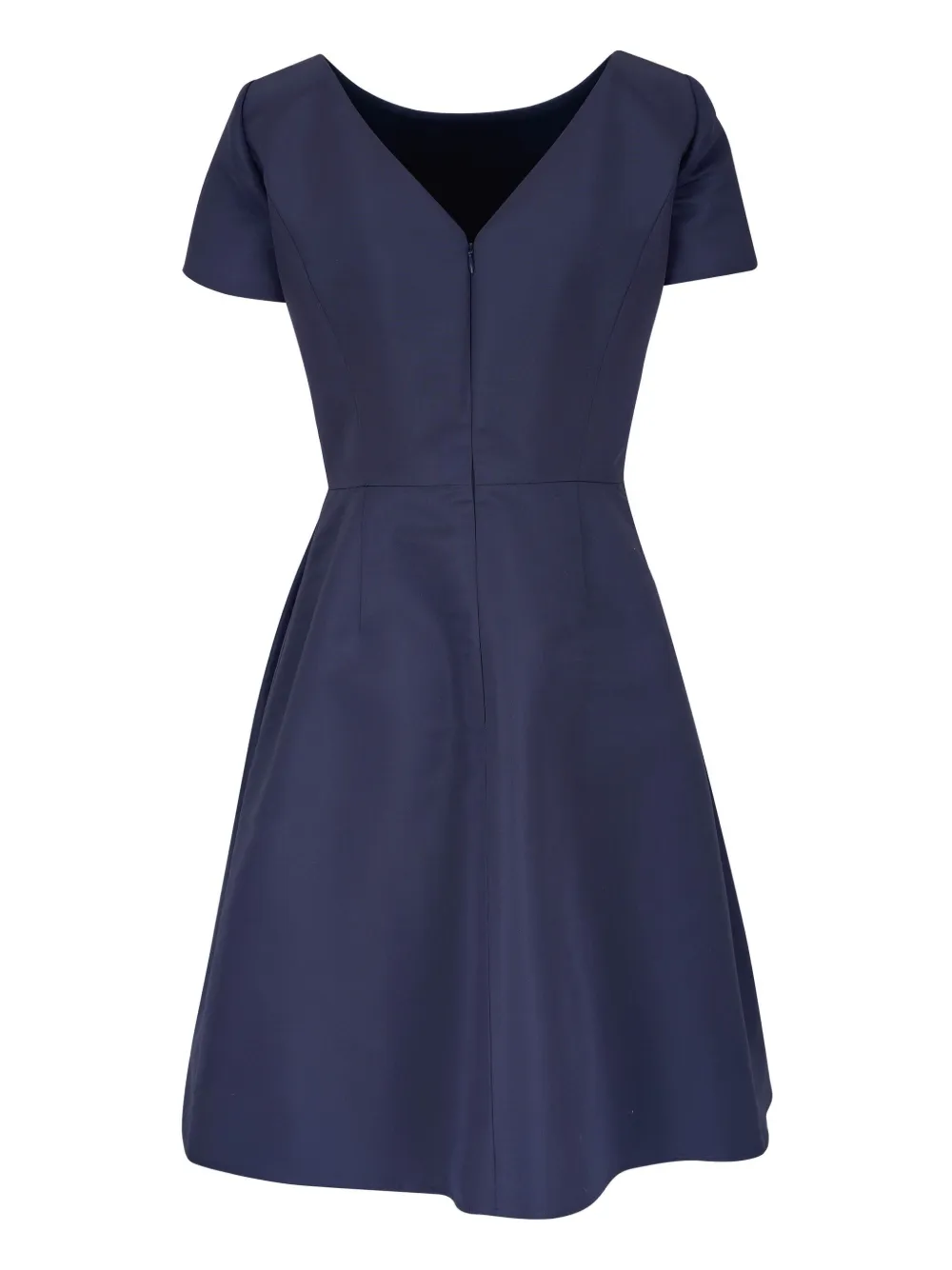 Carolina Herrera Zijden mini-jurk - Blauw