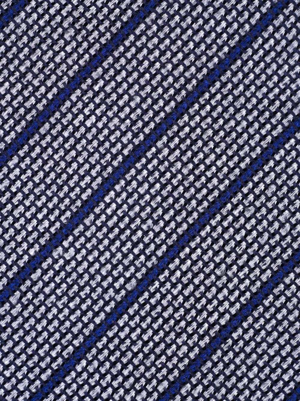 Canali diagonal-striped tie - Grijs