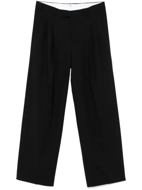 A Paper Kid pantalones rectos con pinzas