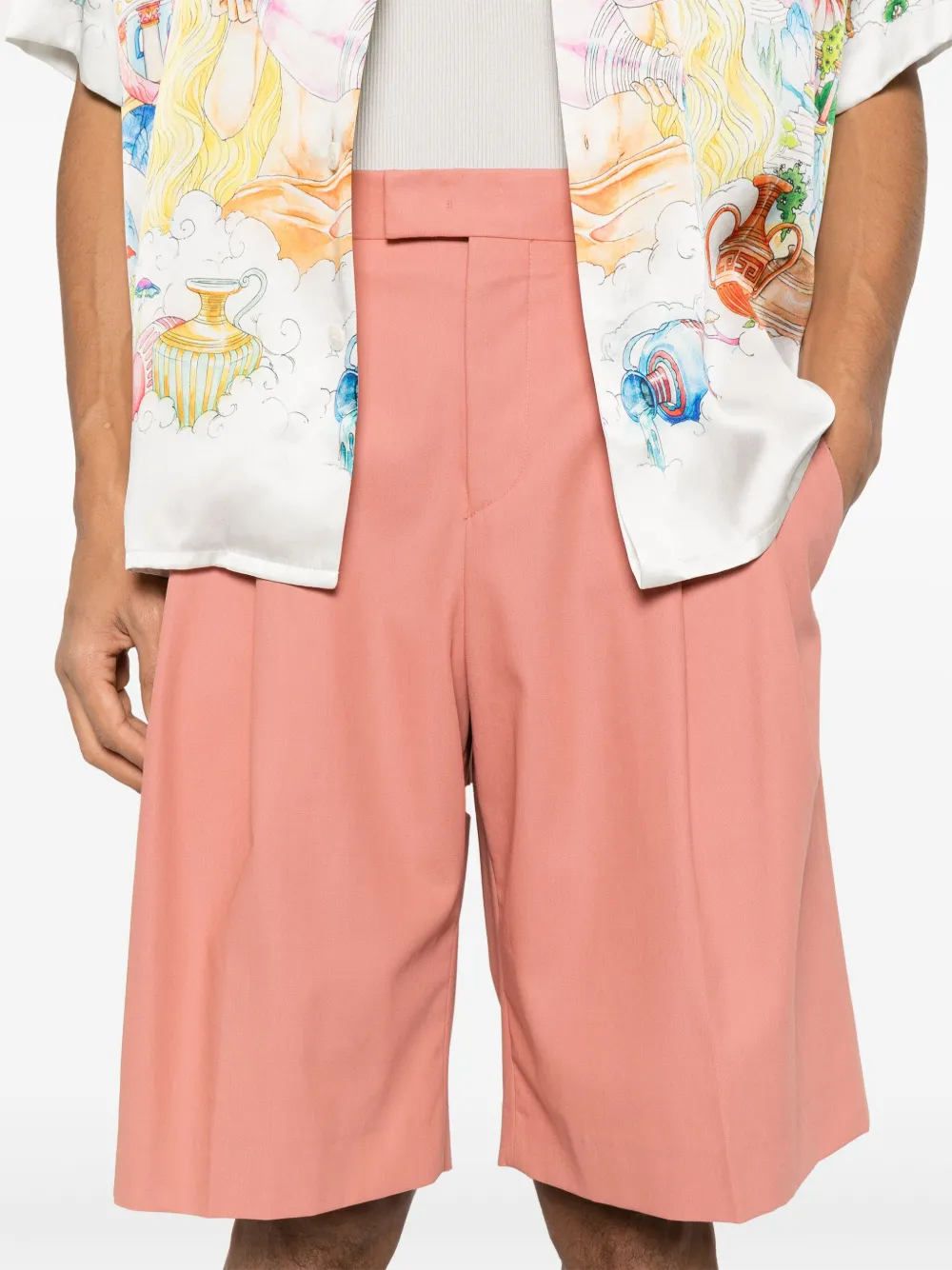 A Paper Kid Bermuda shorts Oranje