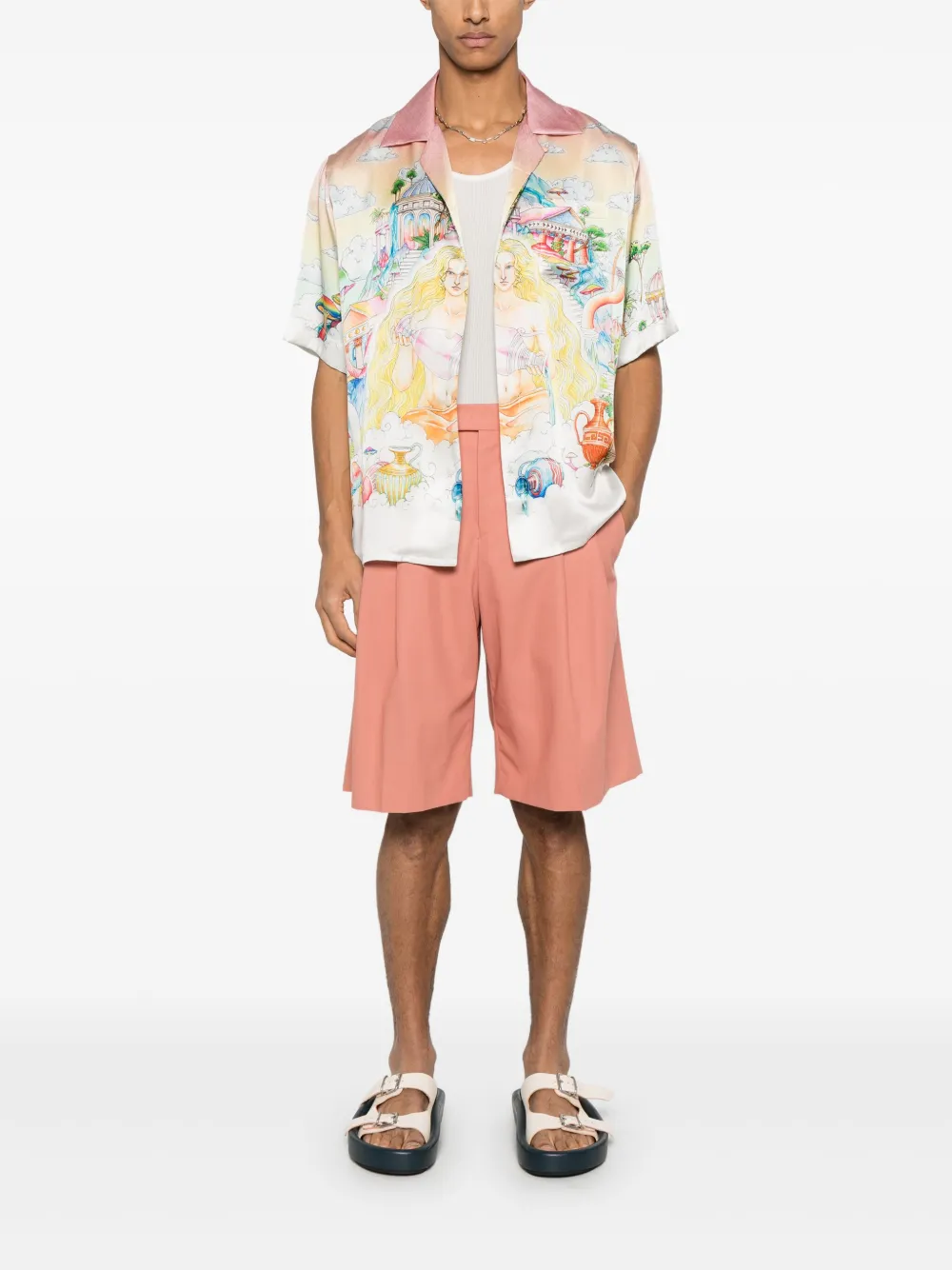 A Paper Kid Bermuda shorts - Oranje