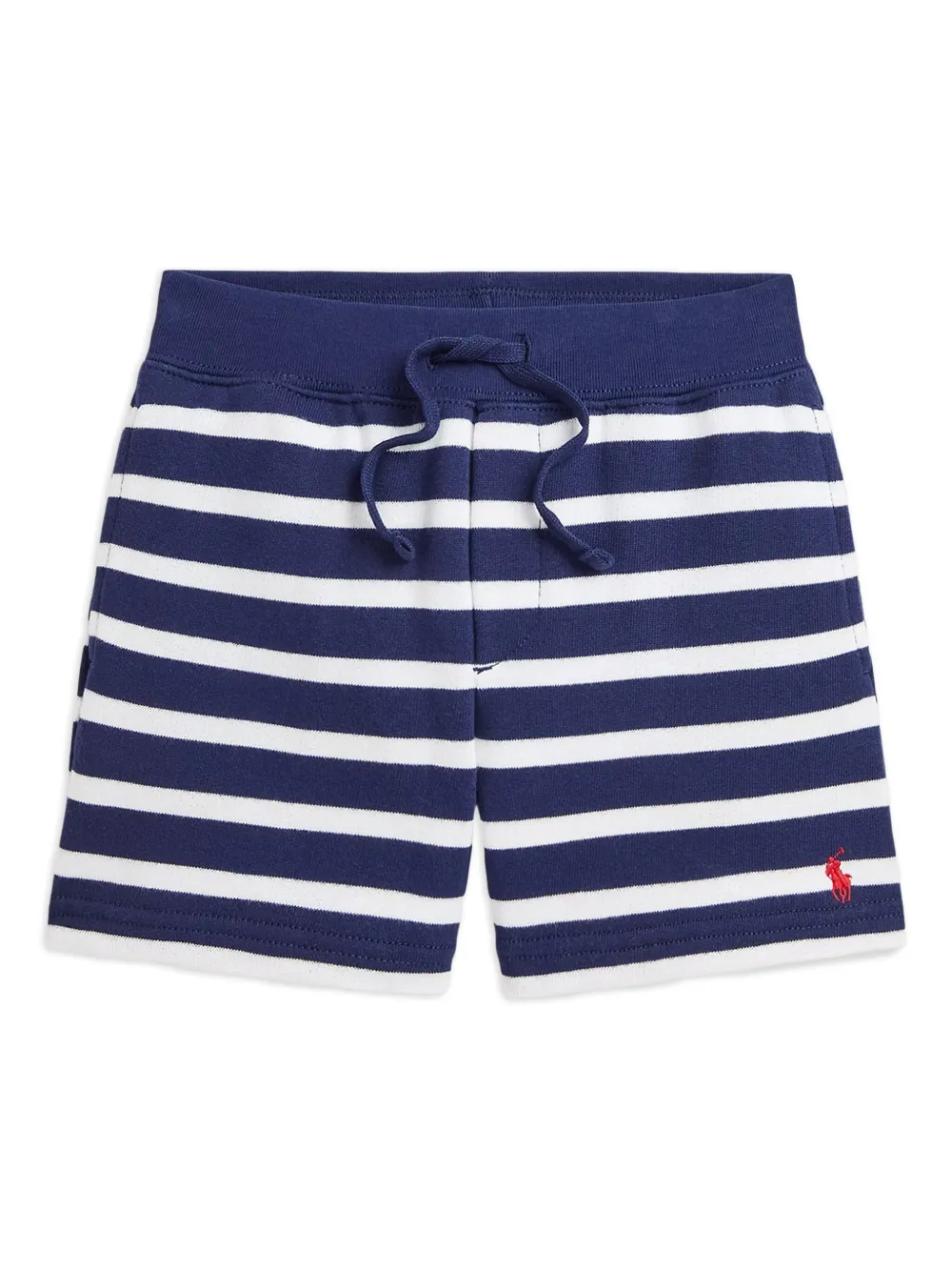 POLO RALPH LAUREN KIDS Gestreepte shorts Blauw