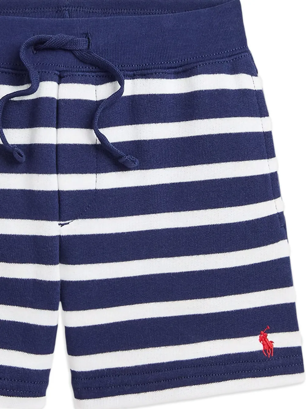 POLO RALPH LAUREN KIDS Gestreepte shorts Blauw