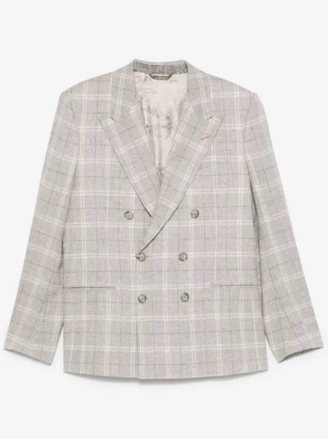 ETRO checked blazer