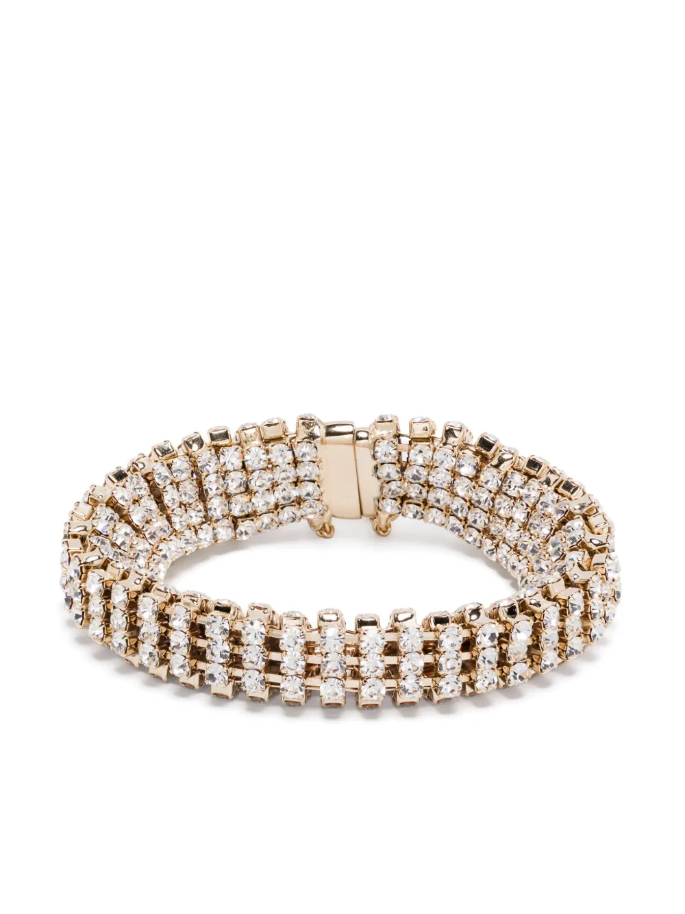 Rabanne bracelet serti de cristaux - Or Rabanne bracelet serti de cristaux - Or