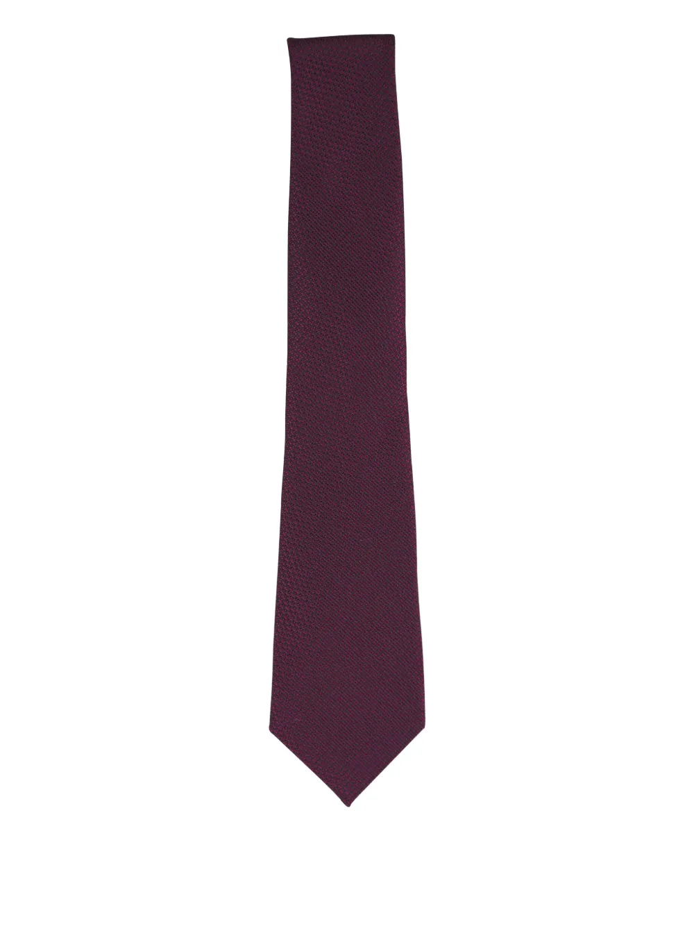 Zegna weave silk tie | Purple | Image 1