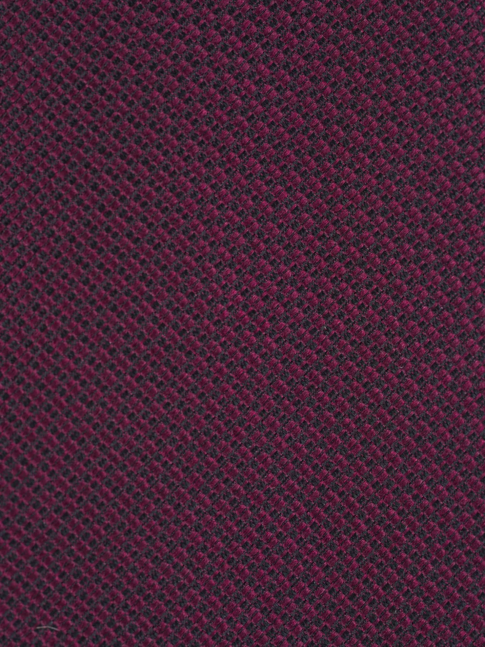 Zegna weave silk tie - Paars
