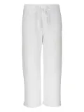 Frank & Eileen drawstring-waist trousers - White