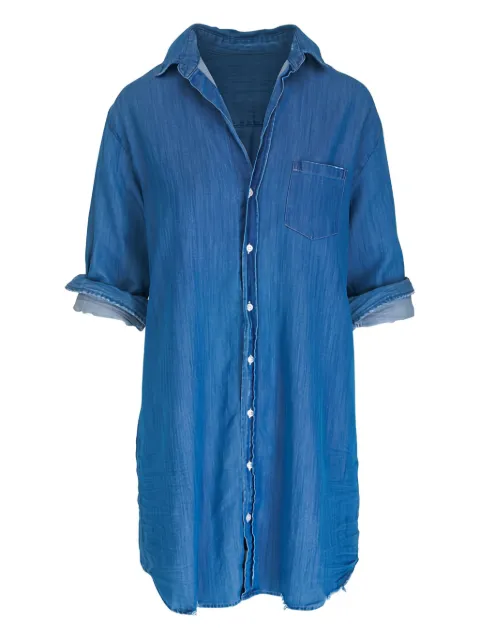 Frank & Eileen cotton mini shirt dress