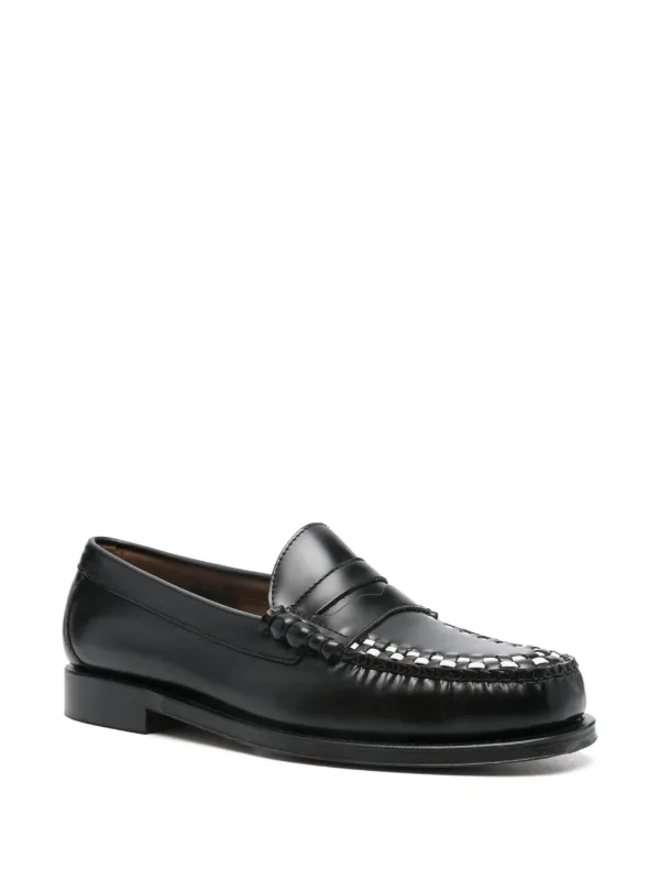 Bass Weejuns Penny Loafers Black FARFETCH IN