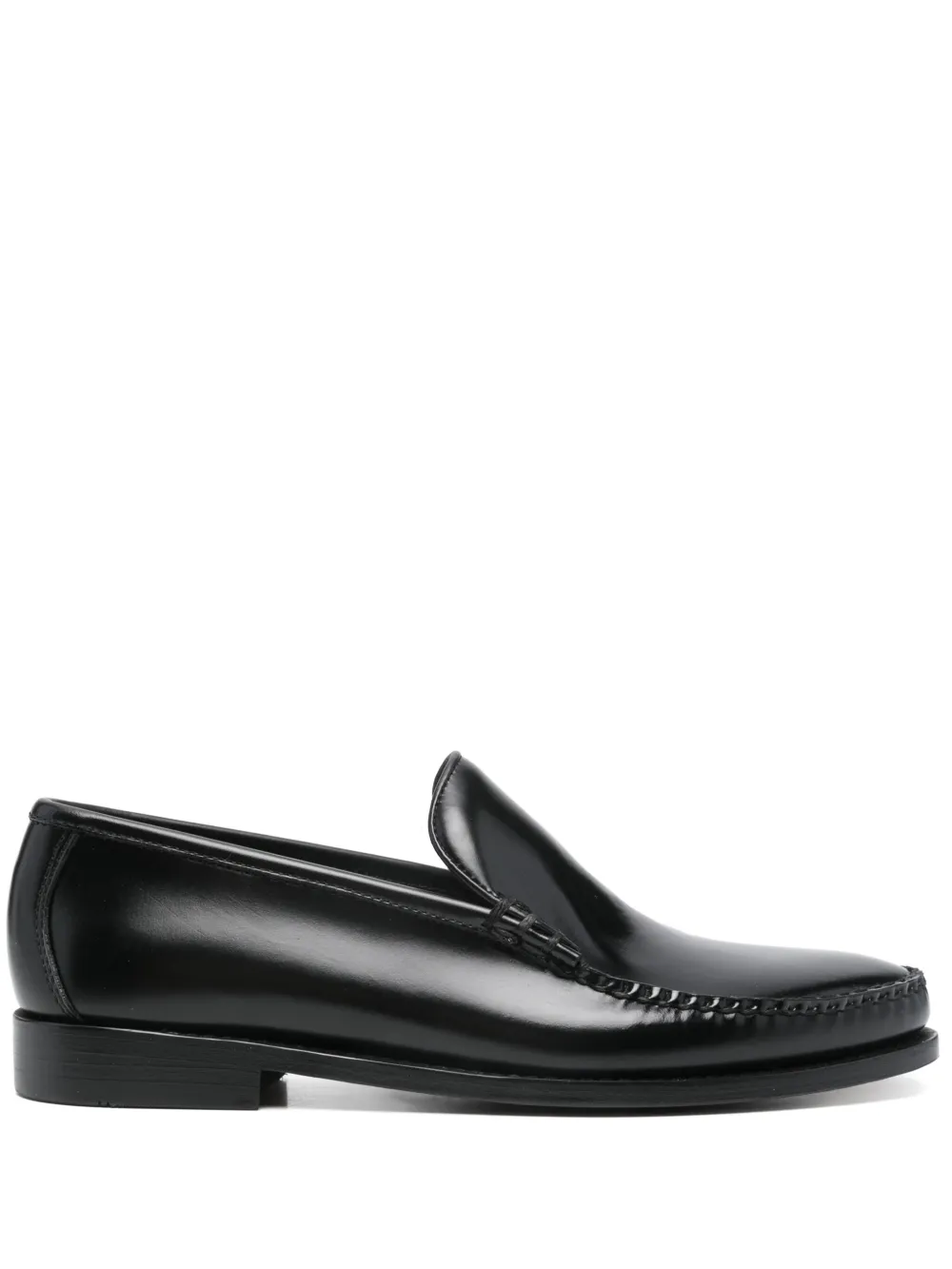 G.H. Bass & Co. leather loafers Black