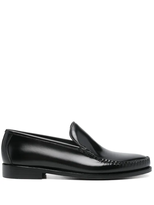 G.H.Bass Leather Loafers | Black | FARFETCH CA
