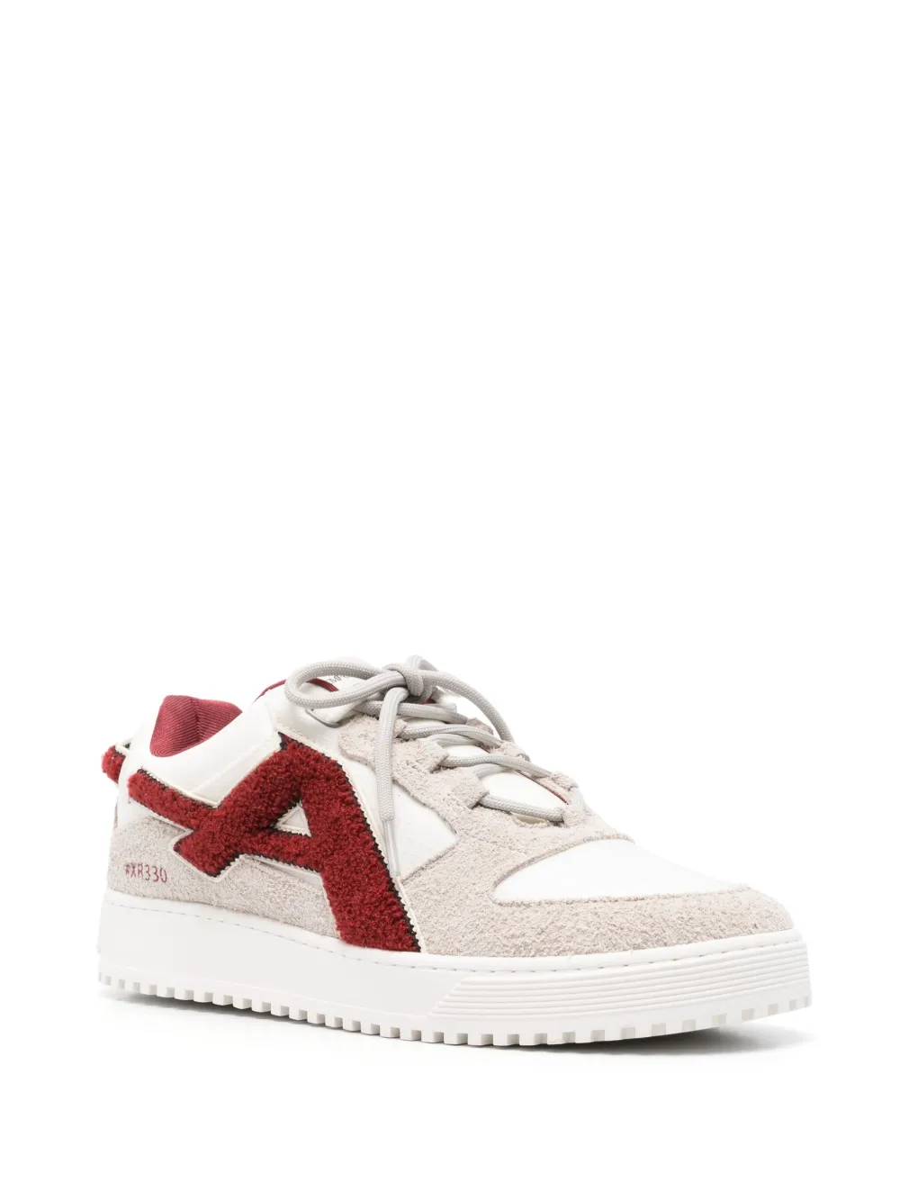 Emporio Armani panelled sneakers Neutrals