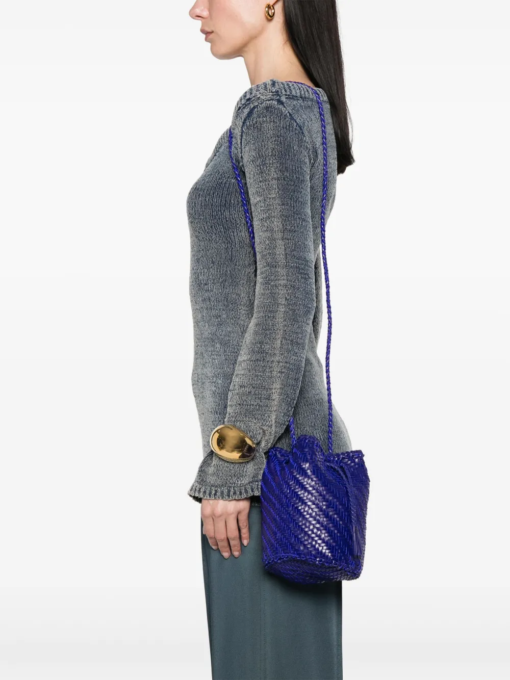 DRAGON DIFFUSION Pompom Double Jump bucket bag | Image 2