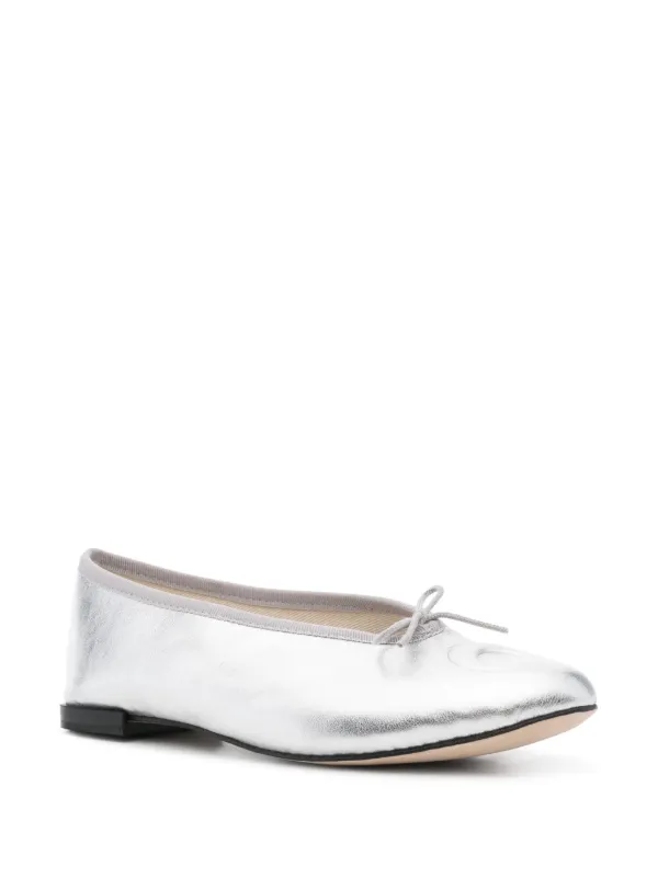 Marine Serre x Camille Repetto Lilouh Ballet Flats | Silver