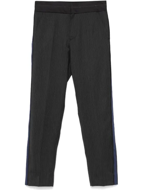 Undercover pantalones con motivo de rayas diplomáticas