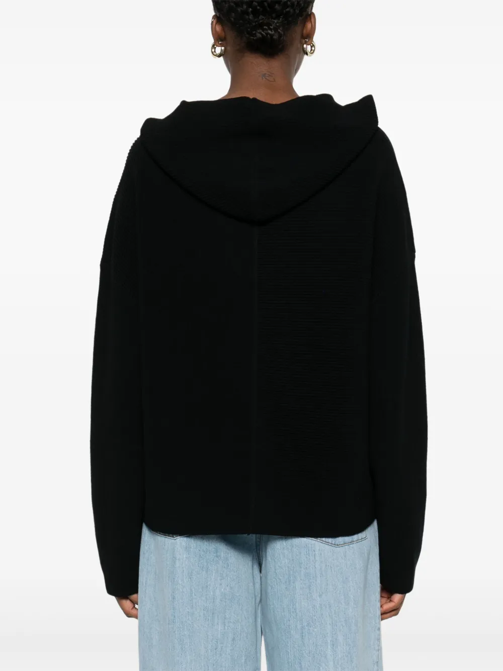 Studio Nicholson Pocono hoodie Zwart