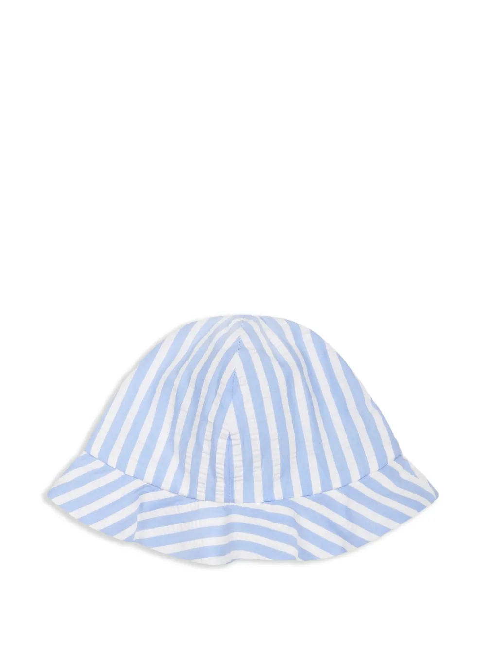 Dolce & Gabbana Kids logo-embroidered bucket hat - Wit