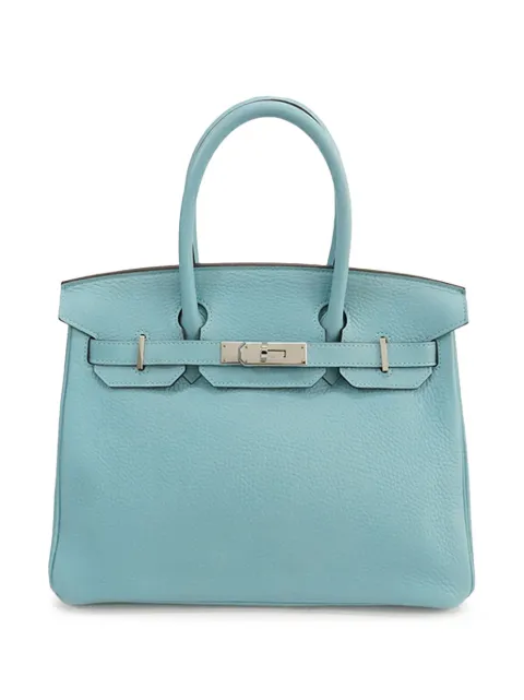Hermès Pre-Owned 2017 Clemence Birkin Retourne 30 handbag